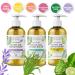 Brittanie's Thyme Organic Natural Hand Soap - Vegan Castile Soap with Olive Oil & Essential Oils (Bergamot Lavender Lemongrass) | Gluten Free International Shipping - Buy Online on GoSupps.com