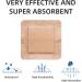 Buy Silicone Foam Dressings - 4x4 Waterproof Adhesive Wound Bandage for Bedsore Care | High Absorbency Painless Removal - 5 Pack - Buy Online on GoSupps.com
