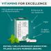 Code Vital Office-Power Duo - 120 Capsules Eye Vitamins with Lutein Zeaxanthin Vitamin E & C | Premium Eye Support Complex with Algae Extract - Buy Online on GoSupps.com