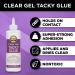 Aliene's 8oz Clear Gel Glue - Strong Adhesive for Crafts and DIY Projects - Buy Online on GoSupps.com