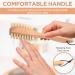 Takavu Nail Brush - Pure Boar Bristles Dual-Sided Natural Wood Handle for Manicure & Pedicure Care - Buy Online on GoSupps.com