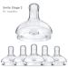 Smilo Anti-Colic Bottle Nipple Fast Flow Stage 3 - 9M+ | Pack of 6 | Smooth Flow Design | Anti-Colic Relief | Suitable from 9 Months - Buy Online on GoSupps.com
