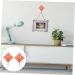 CHILDWEET Wall Hook 2pcs Hook up Towel Hooks Metal Clothes Hanger Metal Hanger Door Hooks Chinese Knot Chinese Style 8x6cm Assorted Color - Buy Online on GoSupps.com