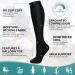 COOLOVER Compression Socks: 3 Pairs for Women and Men - Running, Athletic, Nursing, Travel - Black, Large-X-Large - Buy Online on GoSupps.com