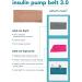 Solid Insulin Pump Belt 3.0 - Adult Large/X-Large Tan - Comfortable and Secure Pump Holder - Buy Online on GoSupps.com