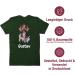 Personalized Dachshund T-Shirt for Dog Owners - Custom Gift by Shirtracer - Mens Dark Green Size L - Buy Online on GoSupps.com
