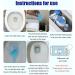 Upgraded Concentrated Descaling Toilet Cleaning Stick Concentrated Descaling Toilet Cleaning Stick Toilet Bowl Cleaners Stick Deep Cleaning Long-Lasting Freshness Powerful Cleaning(Blue 4 pcs) 4 pcs Blue - Buy Online on GoSupps.com