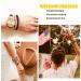 AXEN 8PCS Elastic Hair Ties for Women Girls - Soft Cotton Bands for Thick and Curly Hair - Mixed Colors - Buy Online on GoSupps.com
