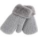 Baby Toddler Winter Magic Mittens with Fleece Lining - Ages 1-4Years - Light Grey - Buy Online on GoSupps.com