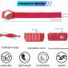 Dingfeiyu Airtag Waterproof Wristband - Adjustable Anti-Lost Bracelet for Kids & Adults - Red Nylon Band for Apple Airtag - Buy Online on GoSupps.com