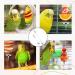 Parrot Skewer Feeder Stainless Steel 2pcs S/L Parrot Treats Fruit Stick Holder Bird Food Holder Foraging Toy for Parrot Budgie Parakeet Cockatiel - Buy Online on GoSupps.com