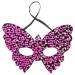 Sherchpry butterfly masquerade mask carnival mask sequin butterfly mask halloween cosplay party mask for women Rosig 19.50x14.00x0.50cm