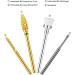 JCMASTER Professional Nail Drill Bits Set Tungsten Steel High Heat Absorption Suitable for Nail Salon Nail Art DIY Model Name: Professional Nail Drill Bits Set - Buy Online on GoSupps.com