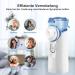Cinlinso Inhalation Device for Kids & Adults - Rechargeable Adjustable Spray Self-Cleaning Inhaler - Perfect for Home & Travel - White - Buy Online on GoSupps.com