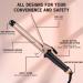 32mm Ceramic Curling Iron - Adjustable Temperature for Large Curls & Soft Waves | Perfect for All Hair Types - Buy Online on GoSupps.com
