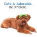 Pawaboo Bright Green Adjustable Dog Baseball Cap | Sun Protection Hat with Ear Holes for Puppies - Buy Online on GoSupps.com