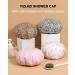 YIZIJIZI Heat Cap for Deep Conditioning - 2 Pack Aluminum Foil Hair Dyeing Cap for Home & Salon Use - Pink - Buy Online on GoSupps.com