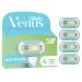 Gillette Venus Lubrastrip 4-Pack Extra Smooth Razor Blades for Women with a Touch of Avocado Oils to Protect Skin