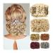 Messy Bun Hair Piece for Women Messy Bun Scrunchie Chignon Hairpiece Synthetic Hair Pieces Curly Chignon Bun Extension Combs in Messy Bun Hair Piece for Women Fake Hair Accessories for Women Girls 0403