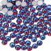 Beadsland 1440 pieces flat back rhinestones nail crystals rhinestones for nails blue volcano SS20 (4.6-4.8mm) Blue volcano SS20/1440PCs