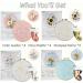 Highkick Embroidery Kit for Adults - Wild Flower 4 Pack - Beginner's All-in-One Set - Buy Online on GoSupps.com