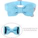 Dogwong Light Blue Adjustable Dog Collar with Removable Fly - Comfortable Neckwear for Small & Medium Dogs - Perfect Gift for Girls - Pack of 1 - Buy Online on GoSupps.com