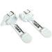 Gibson Athletic Single Buckle Just Right Uneven Bar Grips Medium White - Buy Online on GoSupps.com