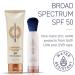 Brush On Block Mineral Sunscreen Duo SPF 50 - Sheer Genius Moisturizer & Sunscreen Powder for Sensitive Skin - UVA UVB Protection - Natural & Reef Friendly (Translucent) - Buy Online on GoSupps.com
