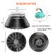 Universal Hair Diffuser for Curly & Natural Hair - Black | Adjustable Attachment for Blow Dryer - Buy Online on GoSupps.com