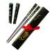 Handcrafted Mother of Pearl Inlay Wooden Hair Chopsticks - Vintage Style 3 - Buy Online on GoSupps.com