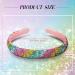 Waydress Rhinestone Headband Set - 4 Pieces Crystal Sparkly Jewel Bling Hair Accessories for Women (Bright Color) - Buy Online on GoSupps.com