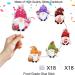 Kids' Ice Cream Dessert Themed Gnome Happy Birthday Cupcake Toppers Set of 18 Pieces - These are great ice cream-themed parties baby shower parties or birthday party decorations for boys and girls - Buy Online on GoSupps.com