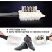 Suede Brush Set for Shoes - 4-Sided Shoe Cleaner & Nubuck Brush - 2pcs Suede Brush Kit for Leather Boots - Buy Online on GoSupps.com