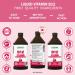 Vitamin B12 Liquid 250ml 50 Doses - Great Taste - 1000mcg - For Kids and Adults - Fast Absorption - Vegan - Non-GMO Gluten Free No Sugar Added - Made in Canada 250 ml (Pack of 1) - Buy Online on GoSupps.com