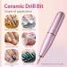 LesManicure 3/32 Ceramic Nail Drill Bit - Professional Manicure Pedicure Tool for Acrylic Hard Gels | Extra Fine - XF Pink - Buy Online on GoSupps.com