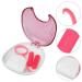 AliensRus Pink Retainer Case with Tools - Orthodontic Aligner Box with Removal Tool and Chewies for Oral Care - Buy Online on GoSupps.com