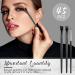 Rtteri 45 Pcs Eyeliner Eyebrow Brush Set - Precision Eye Makeup Brushes for Eyeliner, Brows, and Concealer - Buy Online on GoSupps.com