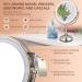 VESAUR Large Lighted Makeup Mirror with 3 Colors Dimmable Lighting | 1X5X Magnifying Vanity Mirror | 52 LED Lights | Free Rotation Table Mirror - Buy Online on GoSupps.com