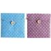 Cabilock Sky Blue Polka Dot Storage Pocket Organizer for Women | Stylish Sanitary Bag for Menstruation & Everyday Essentials - Buy Online on GoSupps.com