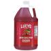 Lucy's Family Owned - Shaved Ice Snow Cone Syrup, Cherry - 1 Gallon (128oz.)