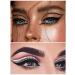 Gorvalin Black and White Gel Eyeliner Set with Brushes - Waterproof 2-in-1 Cream Eyeliner & Eyebrow Gel Kit - Buy Online on GoSupps.com