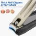 Beavorty Nail Clippers Toenail Clippers Kits Stainless Steel Fingernail and Toenail Clipper Cutters Nail Cutters Sets with Nail File and Cleaning Brush for Seniors Aducts Baby - Buy Online on GoSupps.com