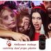 30ml Odorless Liquid Fake Blood | Coagulated Gel | Fake Blood | Fake Blood | Food Grade Halloween Accessories | Fake Blood Makeup for Clothing Zombie Vampire Cosplay - Buy Online on GoSupps.com