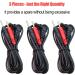 TENS Unit Electrodes Lead Wires - 3 Pack Replacement Cables for TENS 7000 TENS 3000 & Accurelief | Best Quality & International Shipping - Buy Online on GoSupps.com