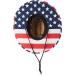 Quiksilver Men's Outsider Lifeguard Wide Brim Beach Sun Straw Hat XXL Navy/Red/White - Buy Online on GoSupps.com
