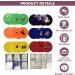 Complete Gym Class Lesson Plan Kit with 24 Spot Markers, Booklet of 13 Games, & Custom Stickers for PE Teachers - Buy Online on GoSupps.com
