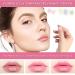 Crystal Jelly Flower Color Changing Lipstick Set - Rose Red | Temperature Change Magic Lip Gloss - Buy Online on GoSupps.com