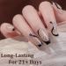 NLFOX Gel Liner Nail Art - 4 Colors Black White Glitter Gold Silver Gel Liner Nail Polish Paint for Nail - 4 * 8ml French Manicure Gel Polish - Uv Liner Nail Gel for Nail Design - Buy Online on GoSupps.com