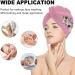 Buy Video Game Controller Microfiber Hair Towel Wrap for Women - 10"x26" Super Absorbent Hair Turban with Button - Buy Online on GoSupps.com