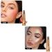 2 Color Contour Beauty Wand: Liquid Concealer & Highlighter Stick (Blush Peach & Highlight Pearl White) - Buy Online on GoSupps.com